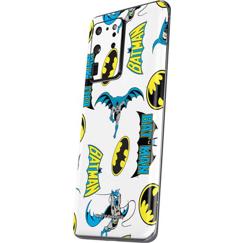 DC Comics Batman Classic Art Print Galaxy S20 Ultra 5G Skin