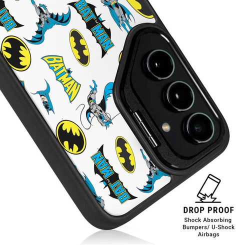 DC Comics Batman Classic Art Print Galaxy S25 Plus Kickstand Case