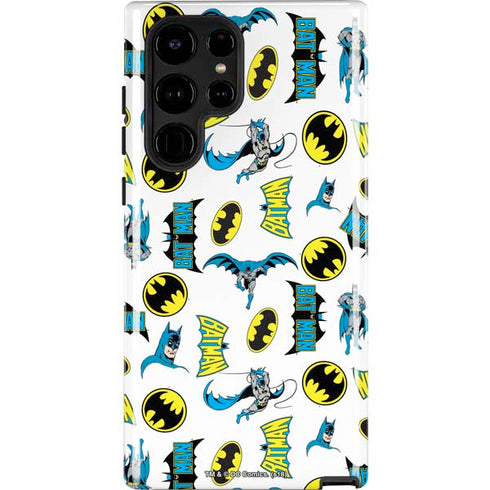 DC Comics Batman Classic Art Print Galaxy S25 Ultra Impact Case
