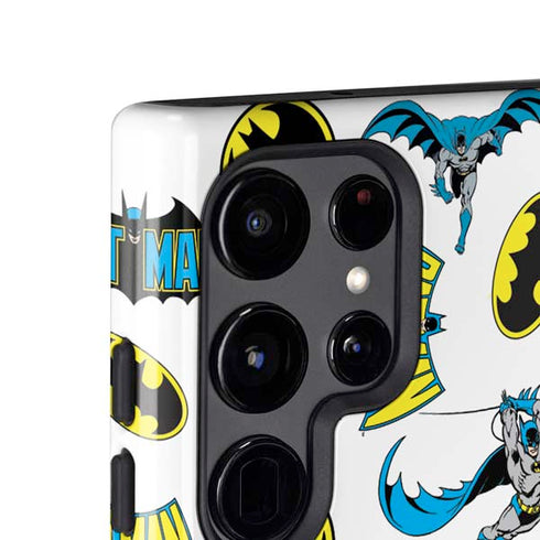 DC Comics Batman Classic Art Print Galaxy S25 Ultra Impact Case