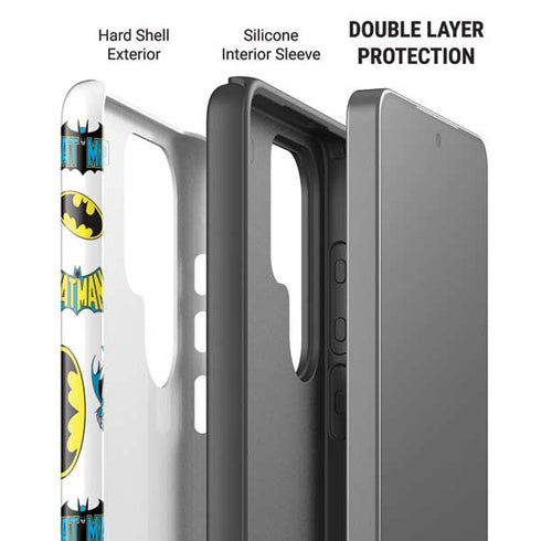 DC Comics Batman Classic Art Print Galaxy S26 Ultra Impact Case