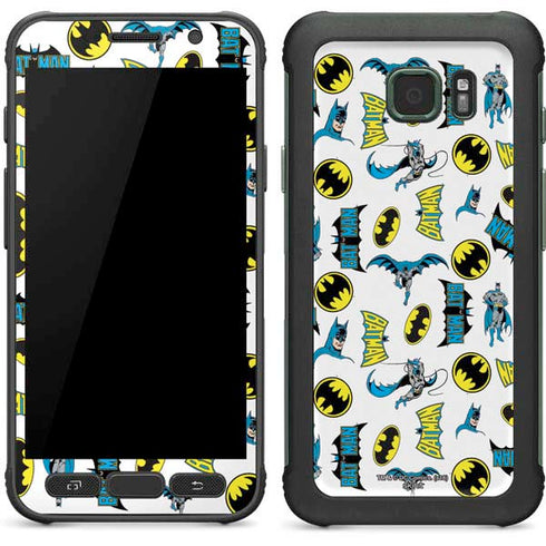 DC Comics Batman Classic Art Print Galaxy S7 Active Skin