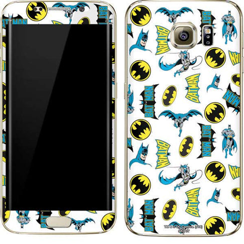 DC Comics Batman Classic Art Print Galaxy S7 Edge Skin