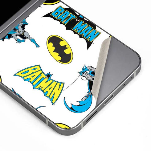 DC Comics Batman Classic Art Print Galaxy Z Flip6 Skin