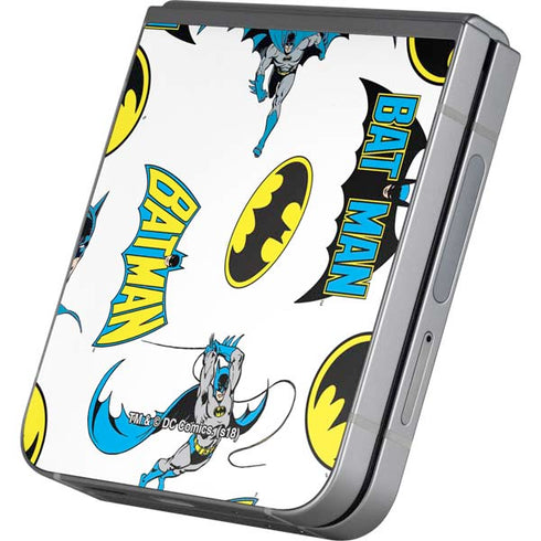 DC Comics Batman Classic Art Print Galaxy Z Flip6 Skin