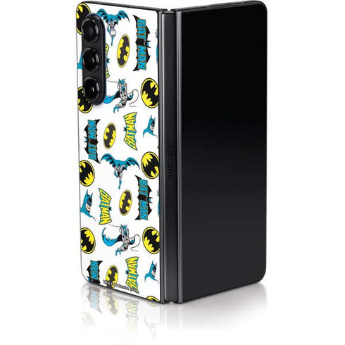 DC Comics Batman Classic Art Print Galaxy Z Fold5 5G Skin