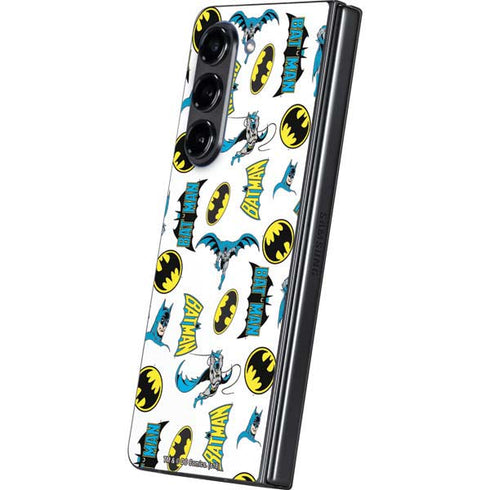 DC Comics Batman Classic Art Print Galaxy Z Fold5 5G Skin