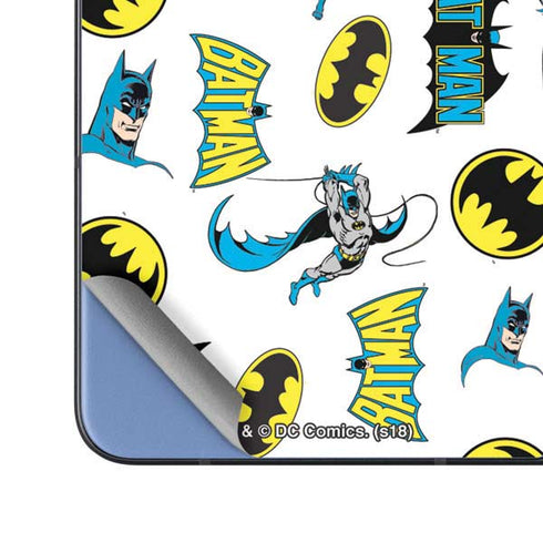DC Comics Batman Classic Art Print Galaxy Z Fold5 5G Skin