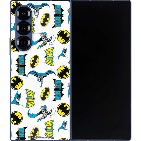 DC Comics Batman Classic Art Print Galaxy Z Fold6 Skin