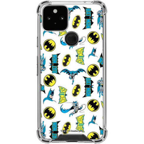 DC Comics Batman Classic Art Print Google Pixel 5 Clear Case
