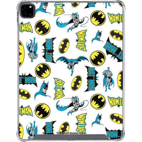 DC Comics Batman Classic Art Print iPad Pro 12.9in (2020) Clear Case