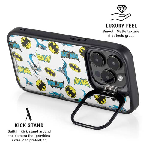 DC Comics Batman Classic Art Print iPhone 14 Pro Max Kickstand Case