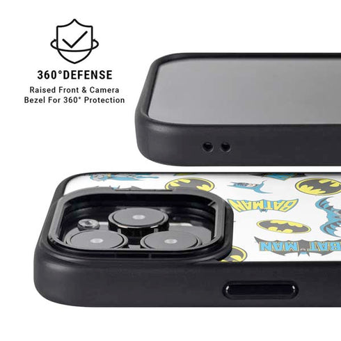 DC Comics Batman Classic Art Print iPhone 15 Pro Max Kickstand Case