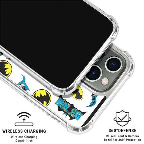 DC Comics Batman Classic Art Print iPhone 16 Pro Max Clear Case