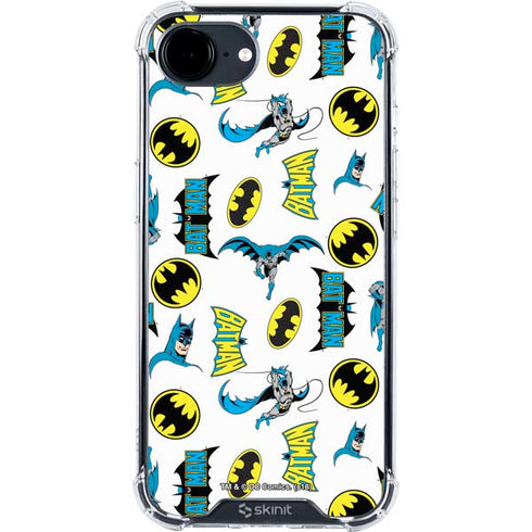 DC Comics Batman Classic Art Print iPhone 16e Clear Case