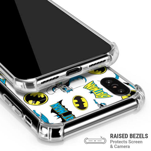 DC Comics Batman Classic Art Print iPhone X/XS Clear Case