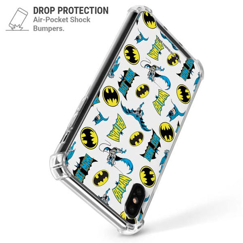DC Comics Batman Classic Art Print iPhone X/XS Clear Case