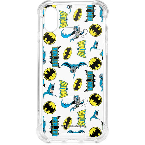 DC Comics Batman Classic Art Print iPhone XS Clear Case