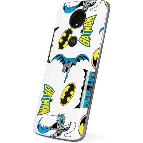 DC Comics Batman Classic Art Print Moto E5 Plus Skin