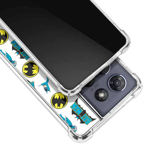 DC Comics Batman Classic Art Print Moto G 5G (2025) Clear Case