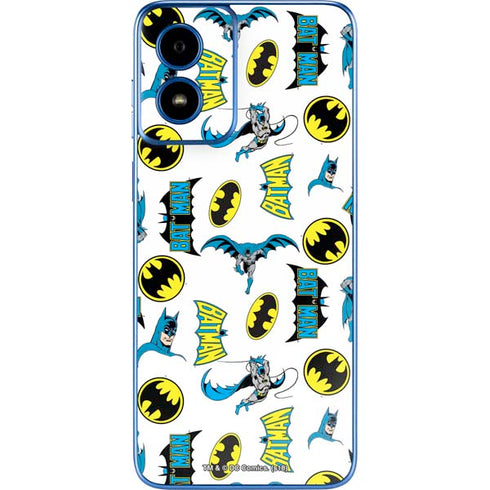 DC Comics Batman Classic Art Print Moto G Play 4G (2024) Skin