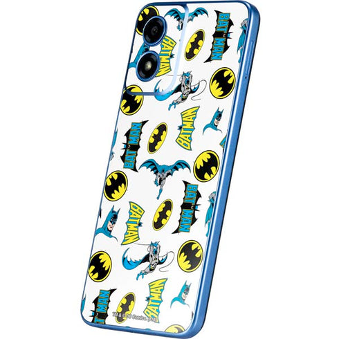 DC Comics Batman Classic Art Print Moto G Play 4G (2024) Skin
