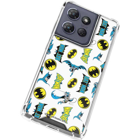 DC Comics Batman Classic Art Print Moto G Play 5G (2025) Clear Case