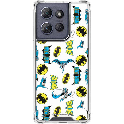 DC Comics Batman Classic Art Print Moto G Power 5G (2025) Clear Case