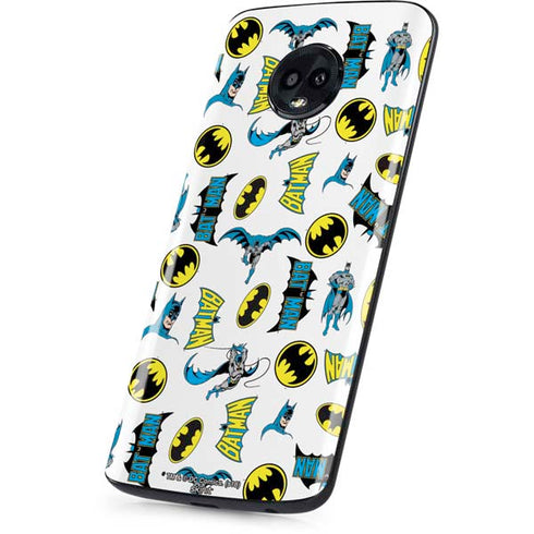 DC Comics Batman Classic Art Print Moto G6 Skin