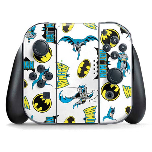 DC Comics Batman Classic Art Print Nintendo Switch (2017-2021) Joy-Con Controller Skin