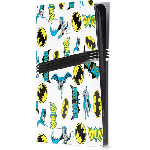 DC Comics Batman Classic Art Print PS5 Pro Console Skin