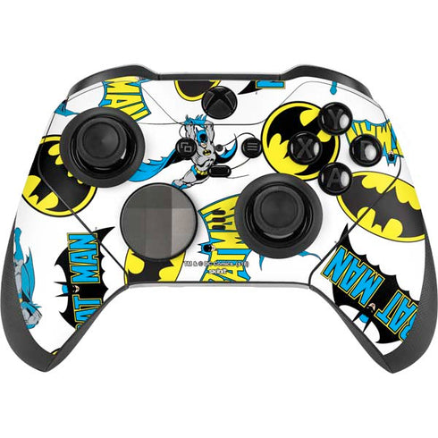 DC Comics Batman Classic Art Print Xbox Elite Wireless Controller Series 2 Skin