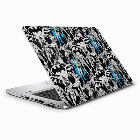 DC Comics Batman Characters Action Poses Print HP Elitebook Skin