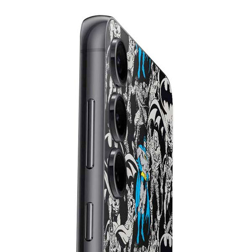 DC Comics Batman Characters Action Poses Print Galaxy A16 5G Skin