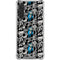 DC Comics Batman Characters Action Poses Print Galaxy A17 Clear Case