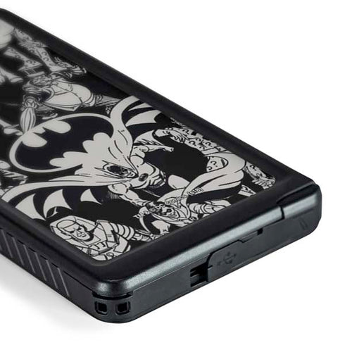 DC Comics Batman Characters Action Poses Print Galaxy S24 Ultra Waterproof Case