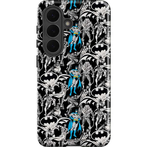 DC Comics Batman Characters Action Poses Print Galaxy S26 Plus Impact Case