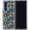 DC Comics Batman Characters Action Poses Print Galaxy Z Fold5 5G Clear Case