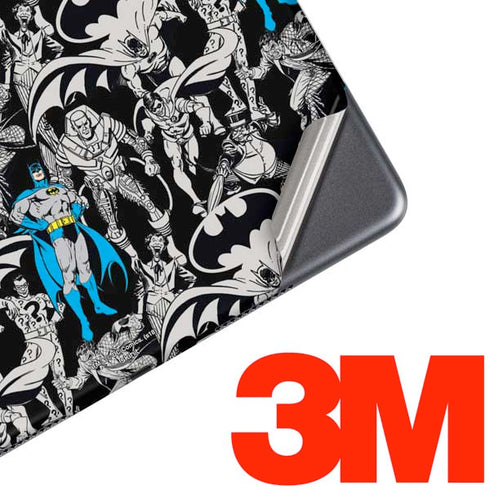 DC Comics Batman Characters Action Poses Print iPad Skins