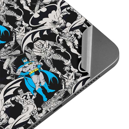 DC Comics Batman Characters Action Poses Print Apple iPad Mini Skin