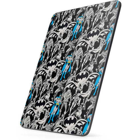 DC Comics Batman Characters Action Poses Print Apple iPad Pro Skin