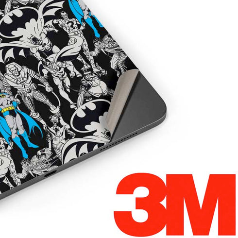 DC Comics Batman Characters Action Poses Print Apple iPad Pro Skin