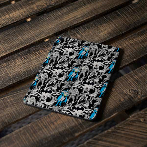 DC Comics Batman Characters Action Poses Print Apple iPad Pro Skin