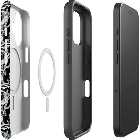 DC Comics Batman Characters Action Poses Print iPhone 16 Magsafe Impact Case