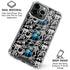 DC Comics Batman Characters Action Poses Print iPhone 16 Pro Clear Case