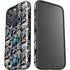 DC Comics Batman Characters Action Poses Print iPhone 16 Pro Impact Case