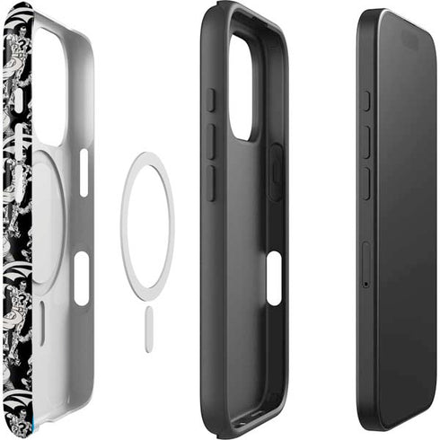 DC Comics Batman Characters Action Poses Print iPhone 16 Pro Magsafe Impact Case