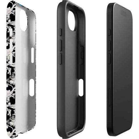 DC Comics Batman Characters Action Poses Print iPhone 16e Impact Case