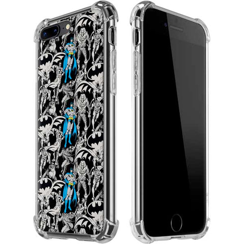 DC Comics Batman Characters Action Poses Print iPhone Cases