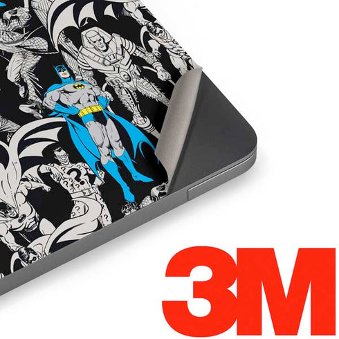 DC Comics Batman Characters Action Poses Print Apple MacBook Air Skin
